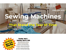 Tablet Screenshot of discountsewingcenter.com